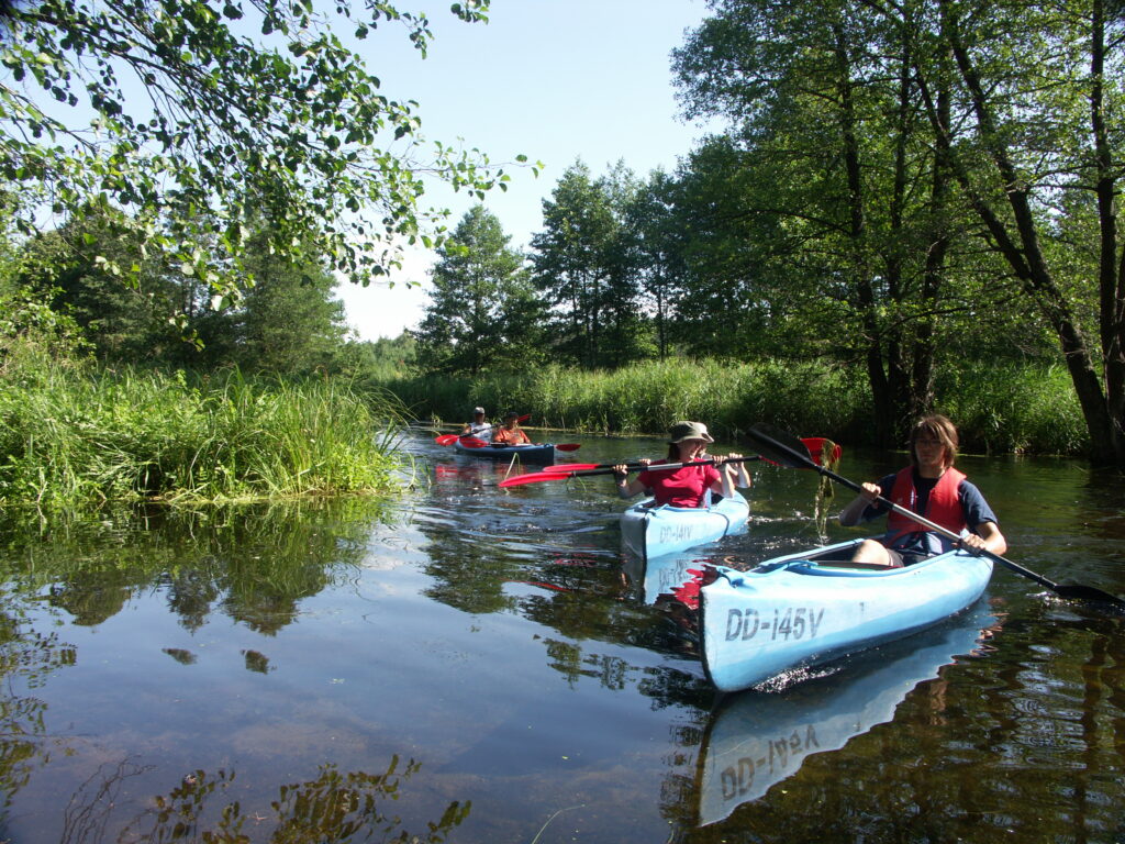 Paddeltour auf dem idyllischen Fluss Krutynia.