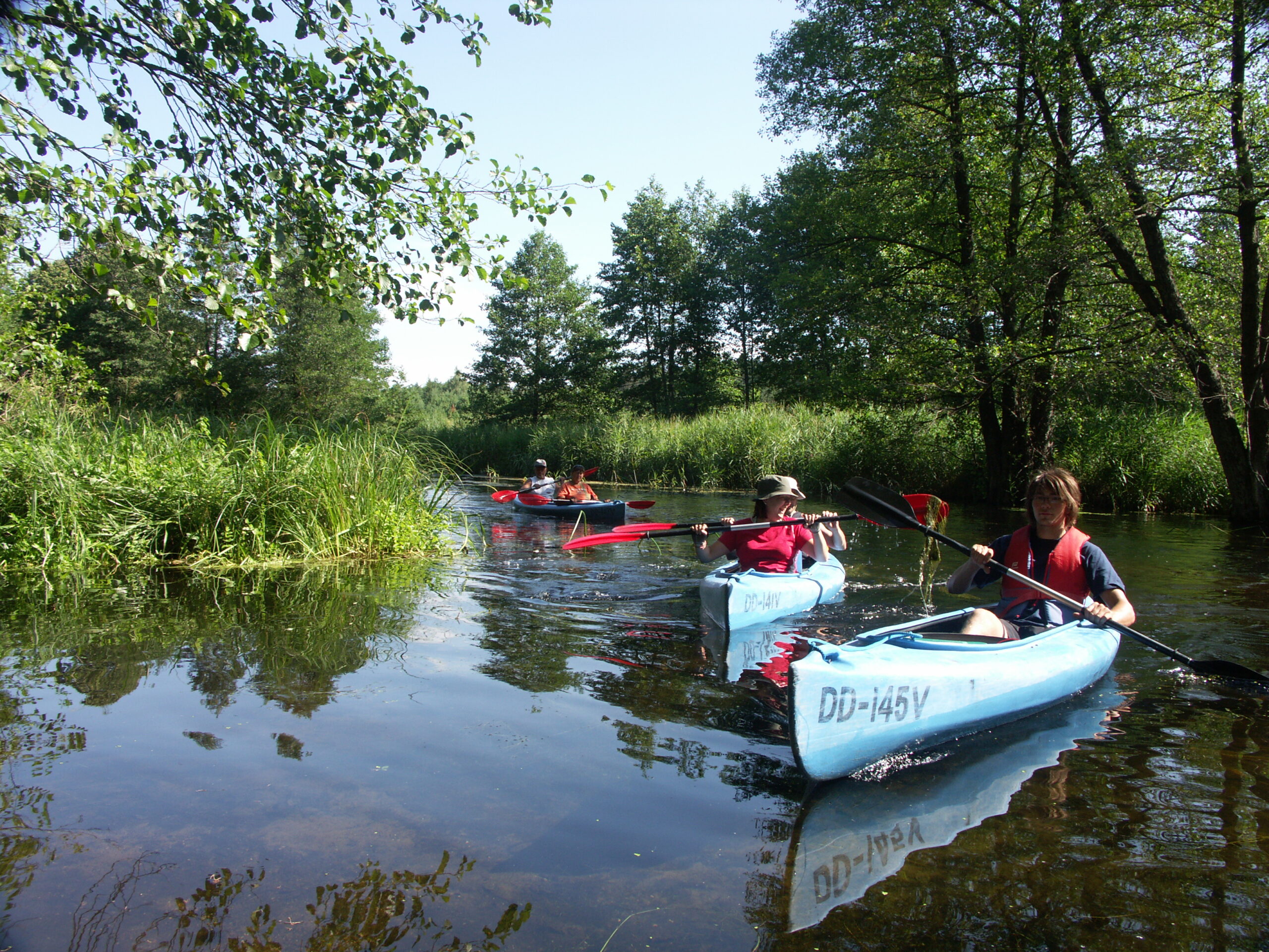 Paddeltour auf dem idyllischen Fluss Krutynia.