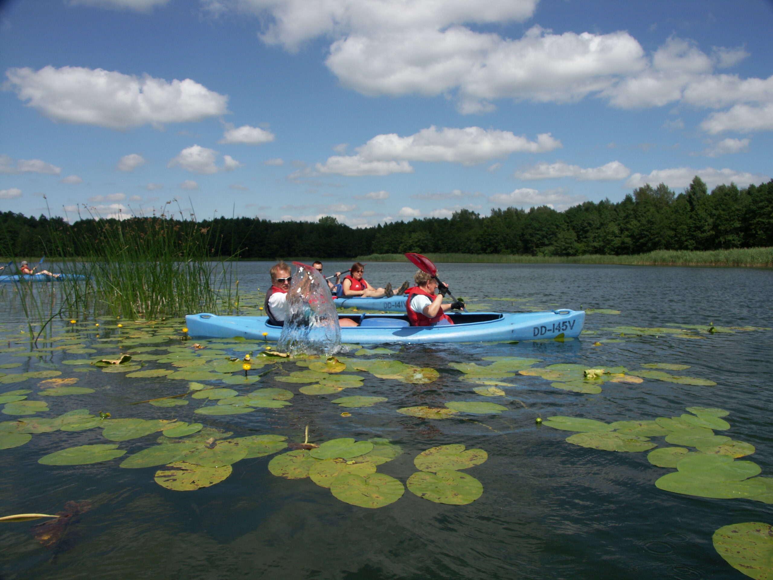 Paddeltour auf der Czarna Hancza.