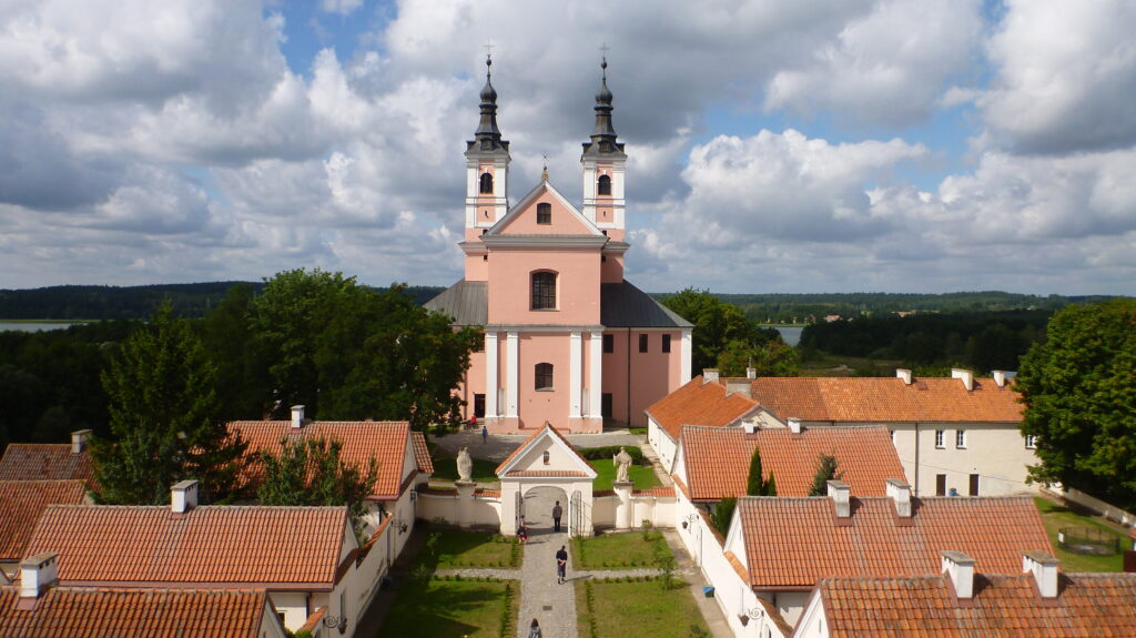 Besichtigung Kloster Wigry im Nordosten von Polen.