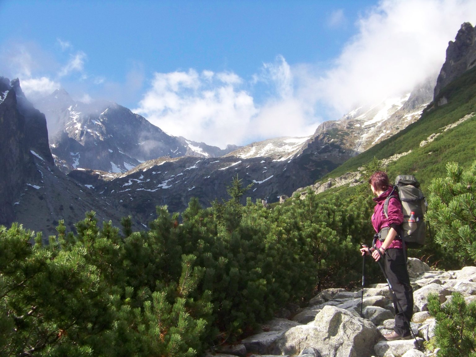 Trekkingtour in der Hohen Tatra